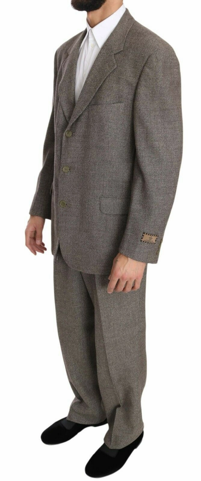 Fendi Elegant  Wool Men's Men's Suit