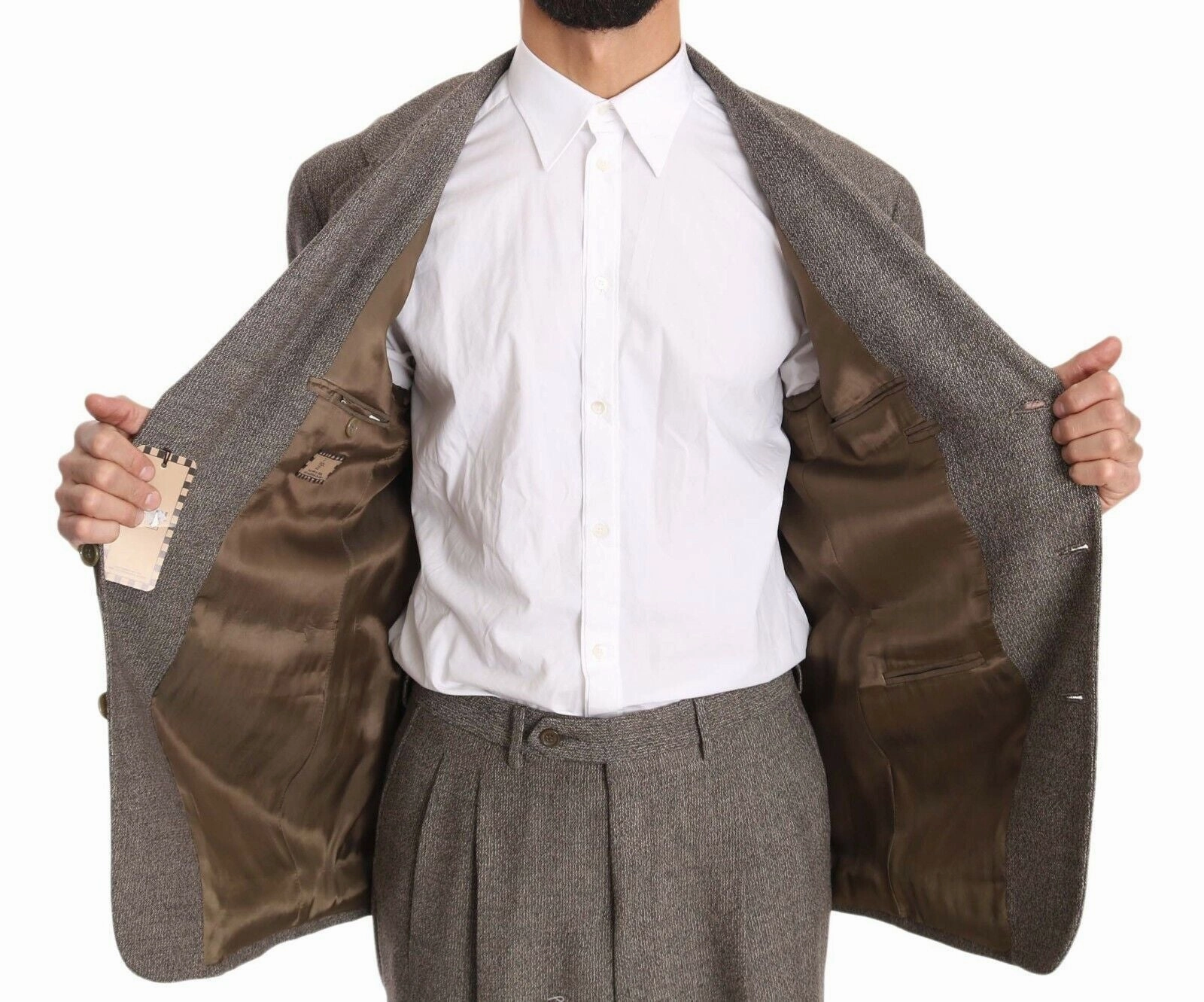 Fendi Elegant  Wool Men's Men's Suit