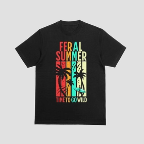 Feral Summer T-Shirt Holiday Collection - vacation wear sale