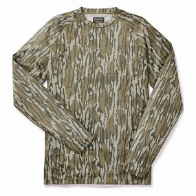 Filson Long Sleeve Barrier T-Shirt BtmLnd henley shirts online