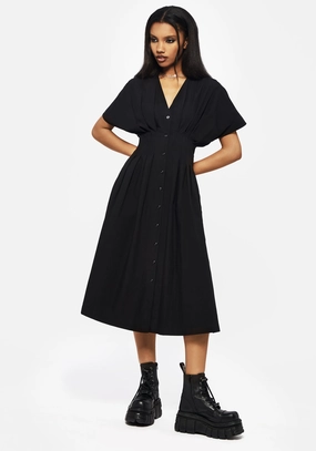 Finis Cotton Button Up Midi Shirt Dress Dresses Womens - women's dresses clearance