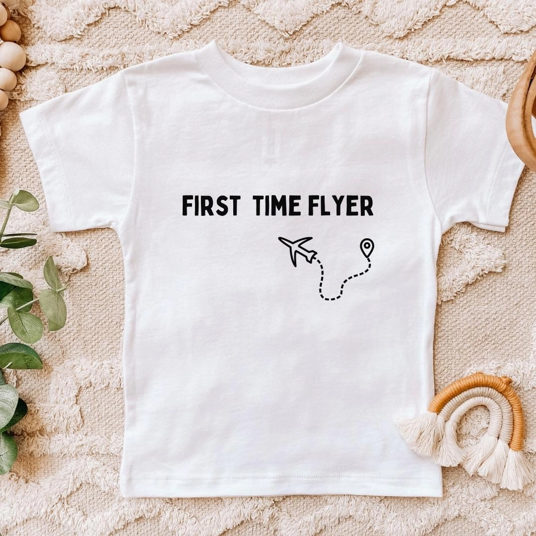 First Time Flyer Kids T-Shirt