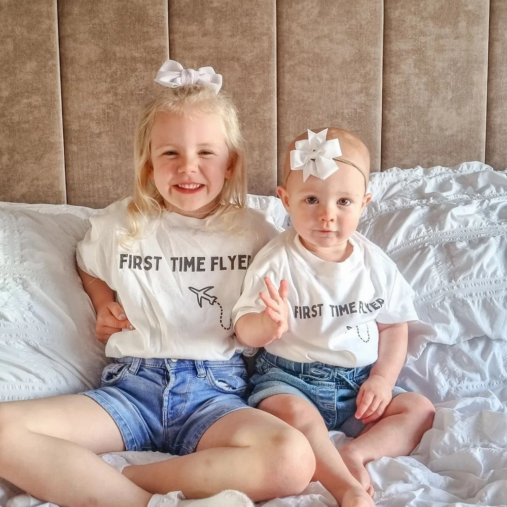 First Time Flyer Kids T-Shirt Holiday Collection - holiday outfits clearance