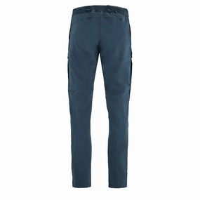 Fjallraven Abisko Hybrid Trail Trousers Regular Navy mens joggers promo code