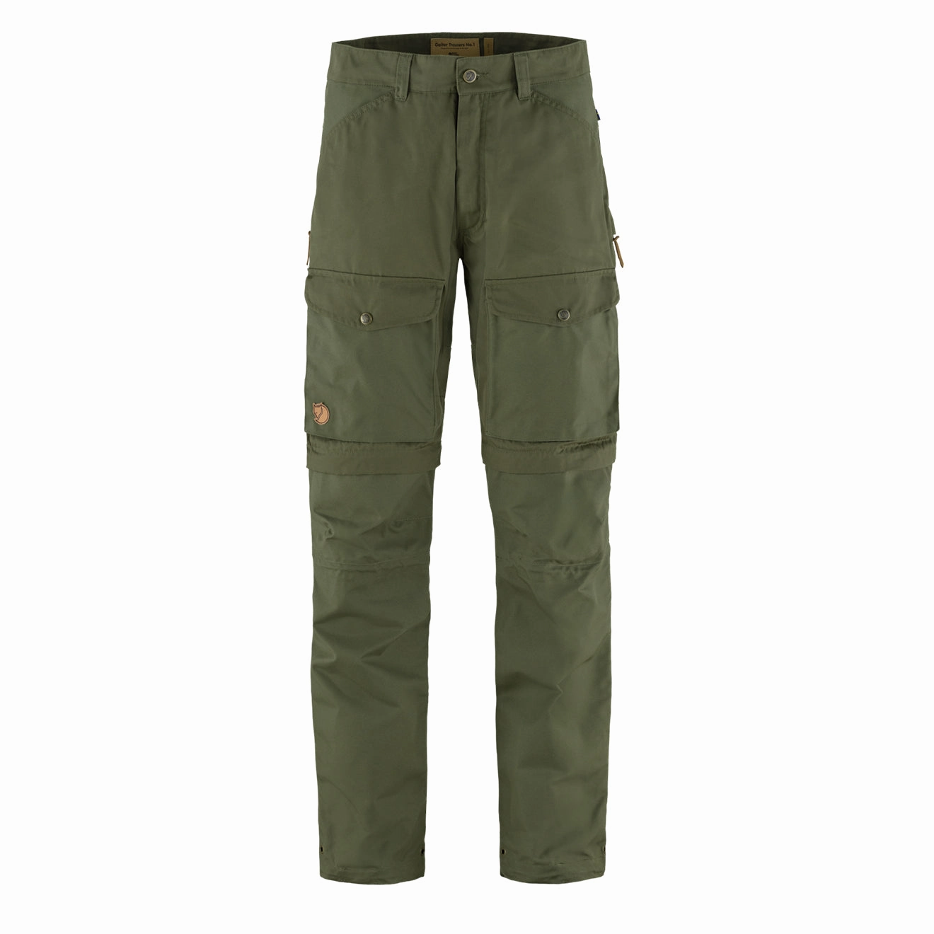 Fjallraven Gaiter Trousers No. 1 Laurel Green mens joggers promo code