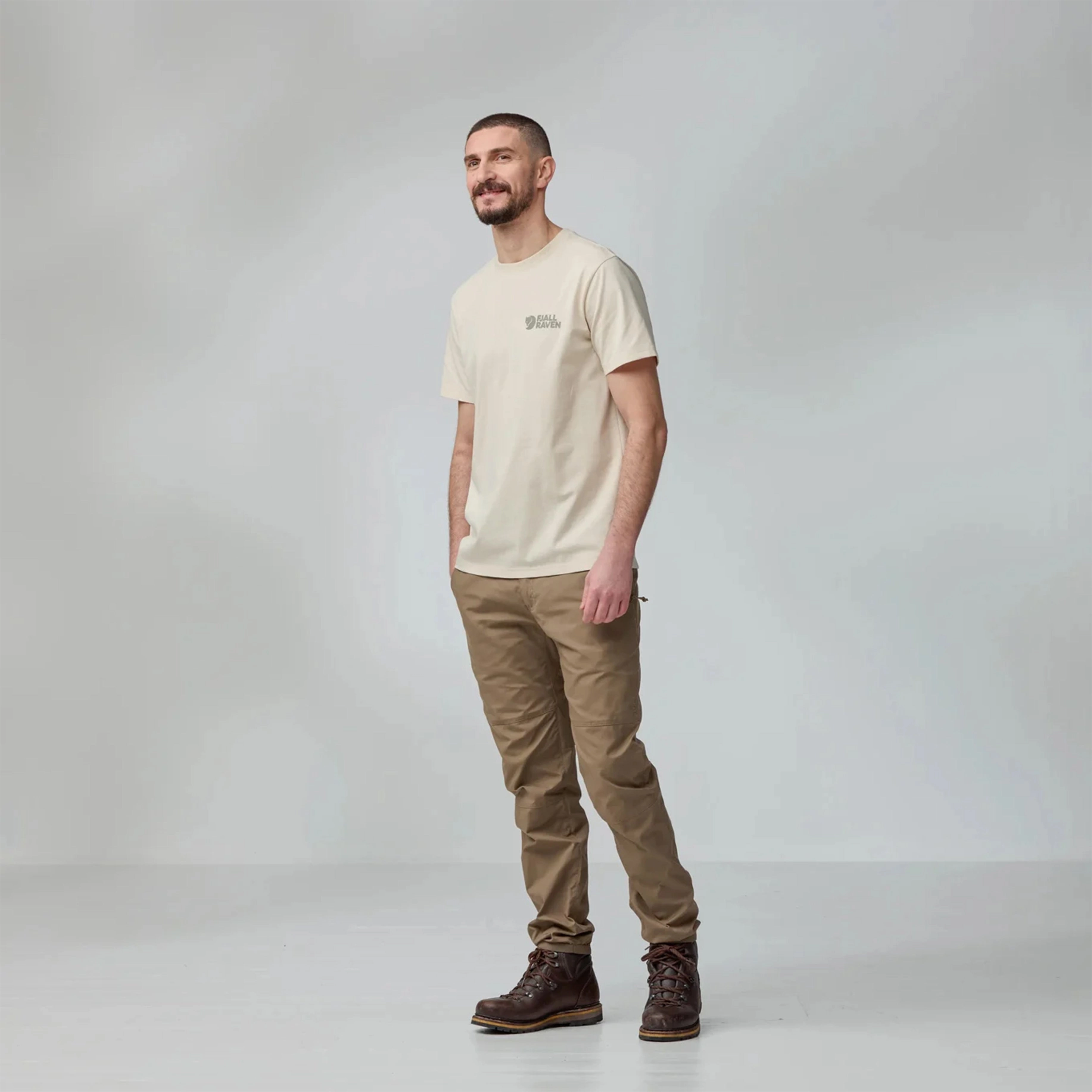 Fjallraven Heavy Classic T-shirt Chalk White