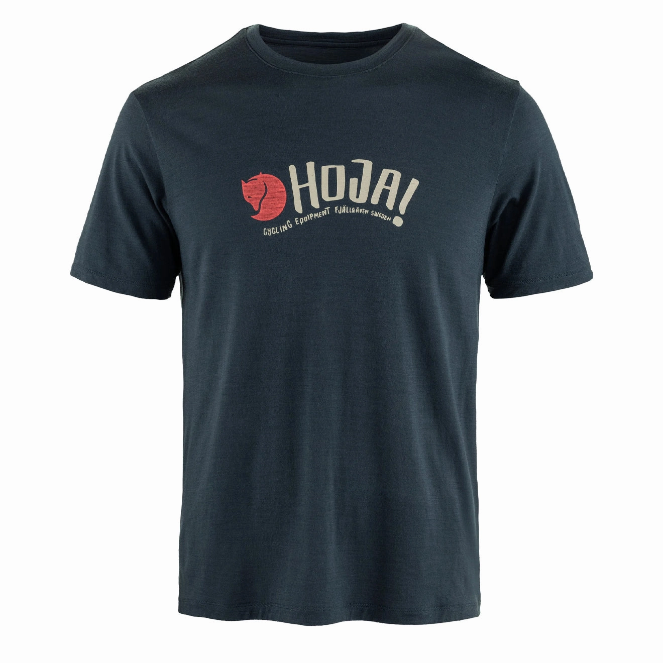 Fjallraven Hoja Wool T-shirt Dark Navy henley shirts online