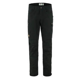 Fjallraven Kaipak Trousers Black Short Leg mens joggers promo code