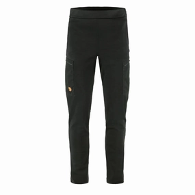 Fjallraven Keb Fleece Trousers Black mens joggers promo code