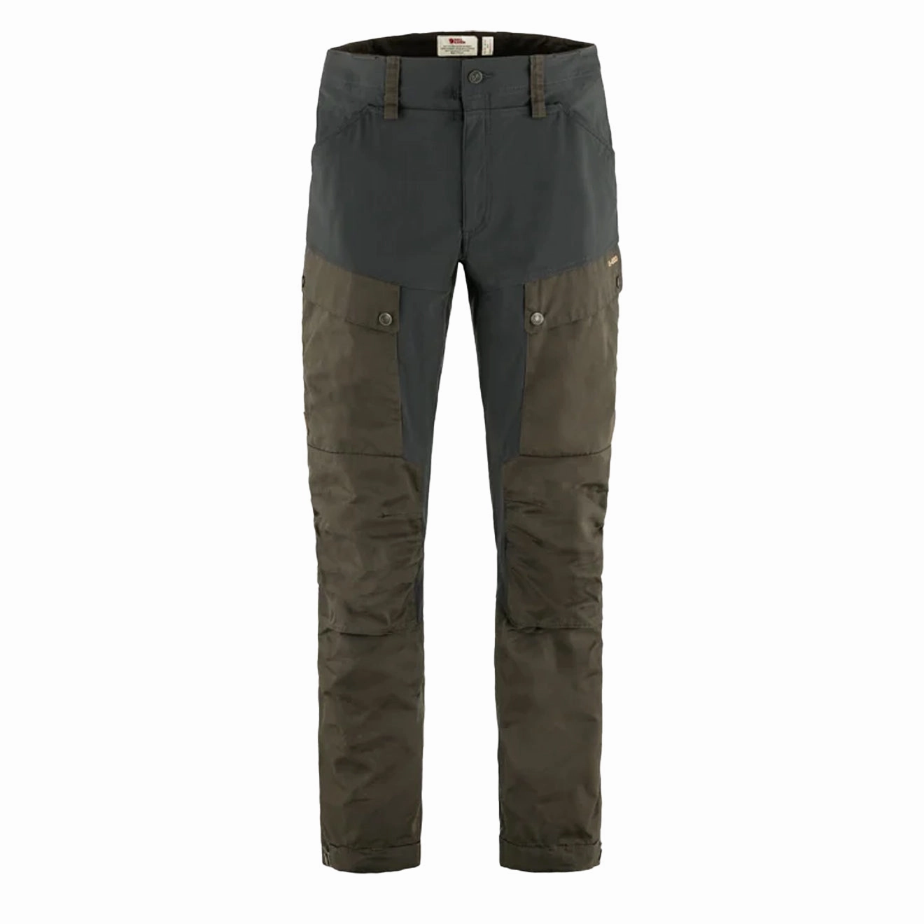 Fjallraven Keb Trousers Reg Leg Dark Olive / Dark Grey mens joggers promo code