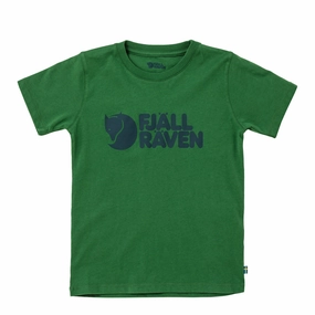 Fjallraven Kids Logo T-Shirt Palm Green henley shirts online