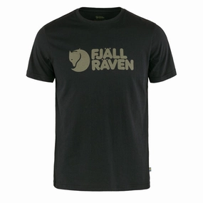 Fjallraven Logo T-Shirt Black henley shirts online