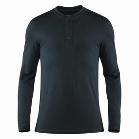 Fjallraven Singi Merino Henley Dark Navy henley shirts online