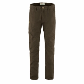Fjallraven Sormland Tapered Trousers Dark Olive mens joggers promo code