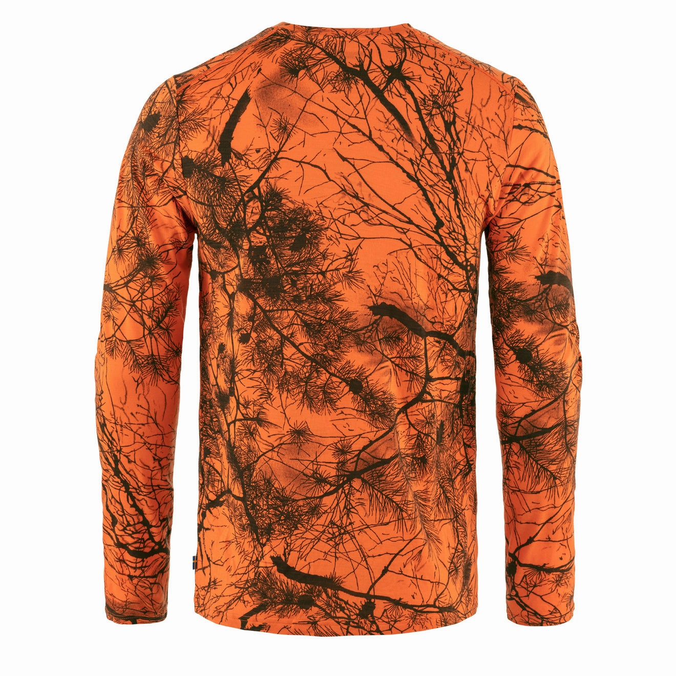 Fjallraven Varmland Wool LS Orange Multi Camo