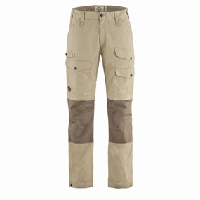 Fjallraven Vidda Pro Ventilated Trousers Regular Fossil-Suede Brown mens joggers promo code