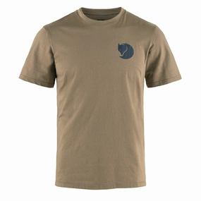 Fjallraven Walk With Nature T-Shirt Suede Brown henley shirts online