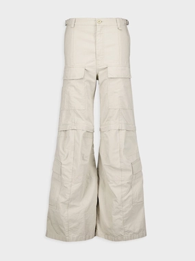Flared Cotton Cargo Pants Bottoms Mens - cheap mens shorts online