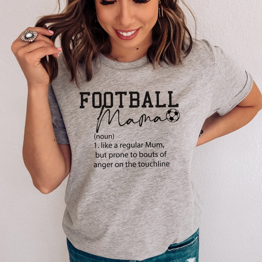 Football Mama Noun T-Shirt Holiday Collection - holiday outfits clearance