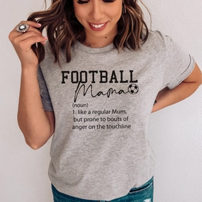 Football Mama Noun T-Shirt Holiday Collection - holiday outfits clearance