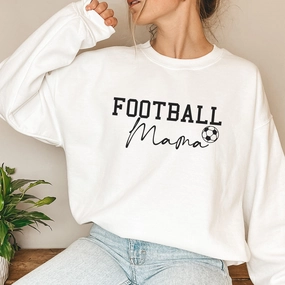 Football Mama Pitchside Sweatshirt Holiday Collection - holiday outfits clearance