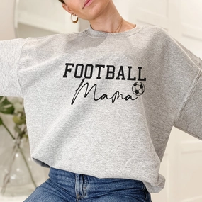 Football Mama Pitchside Sweatshirt Holiday Collection - holiday outfits clearance
