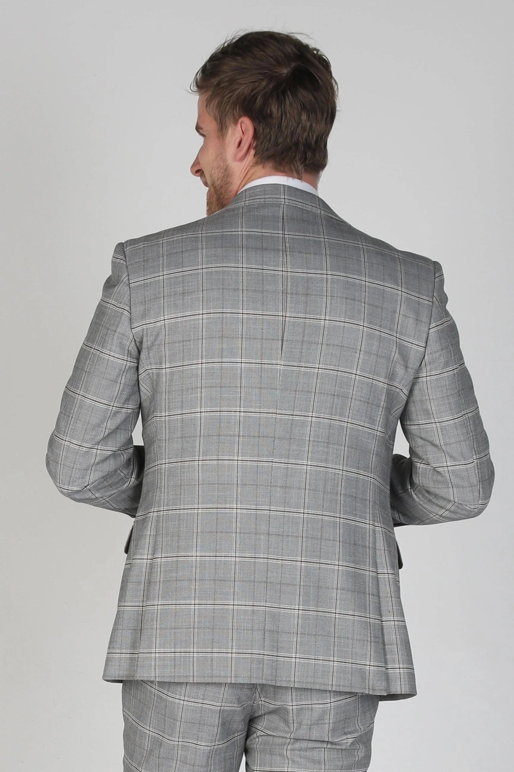 Francis - Check Blazer Formal Office Wear