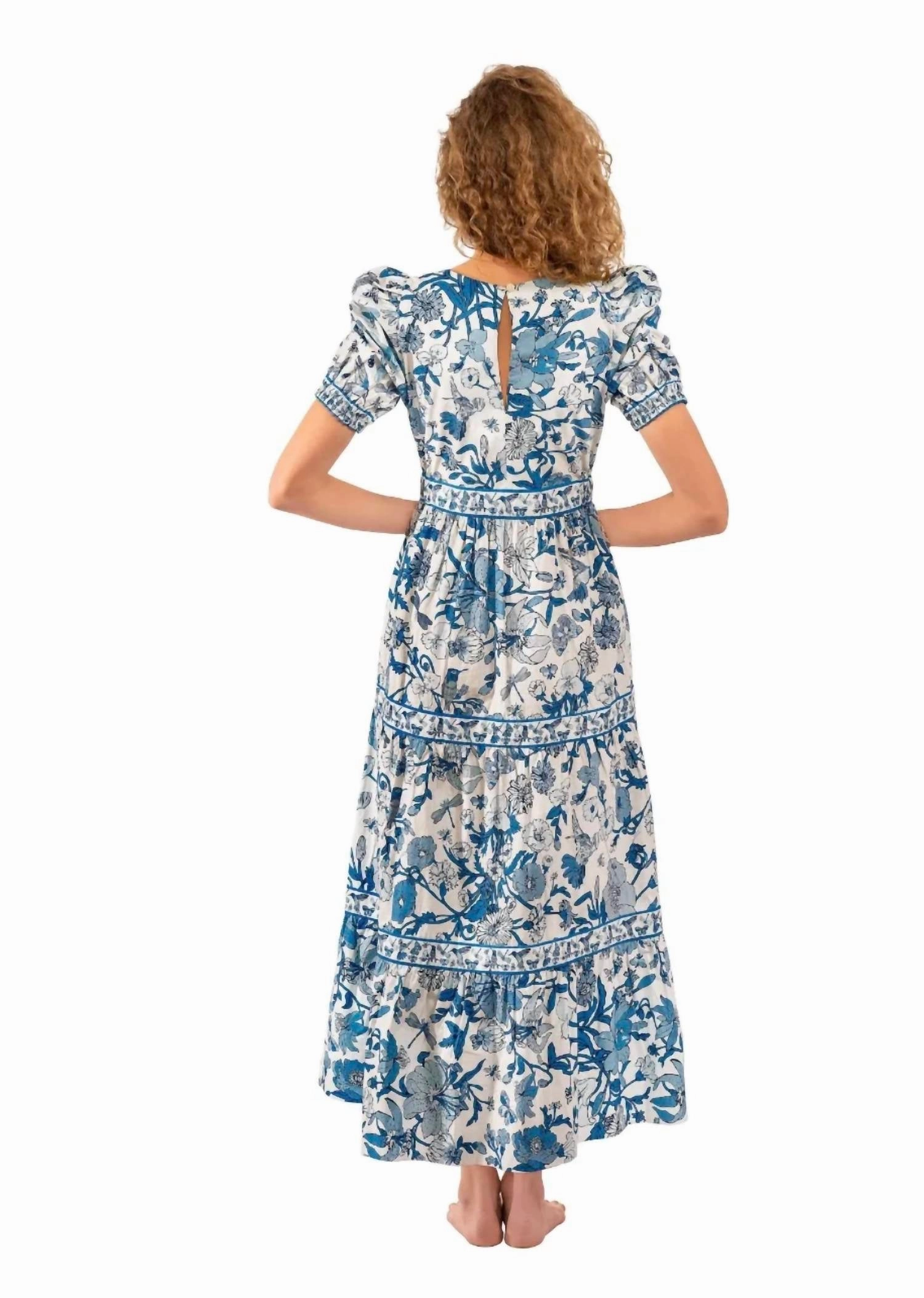 Frolic in Blue Print
