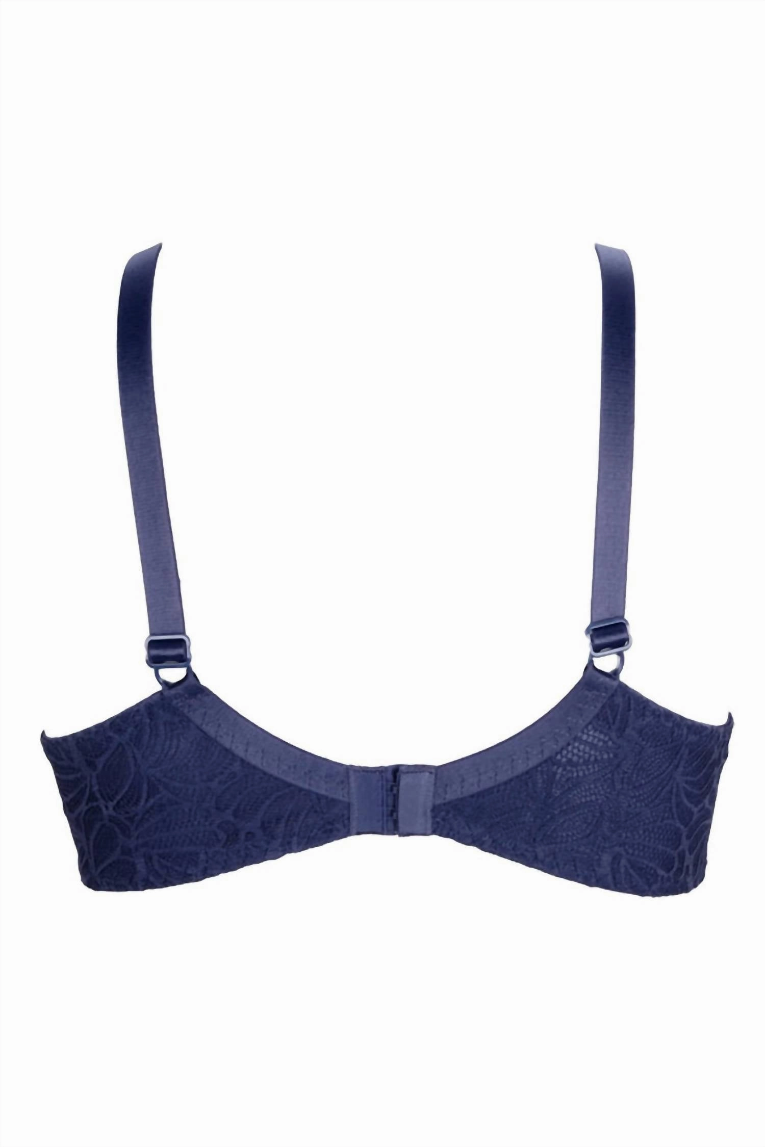 Full Cup Bra In Bleu Purple
