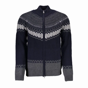 Gant Elegant Long Sleeve Zip Cardigan in Men's winter sweaters outlet