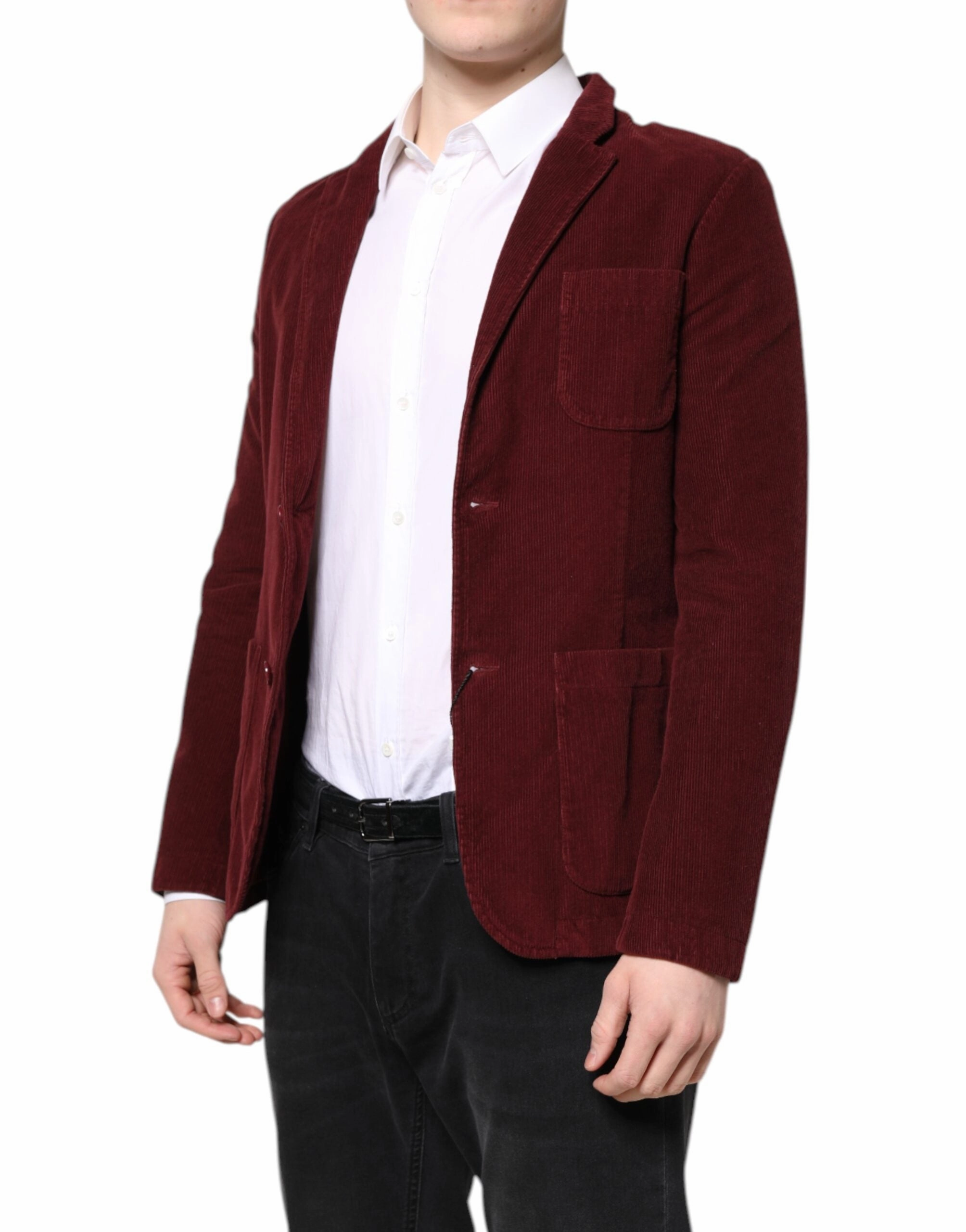 GF Ferre Corduroy Regular Fit Men Coat Blazer Men's Jacket
