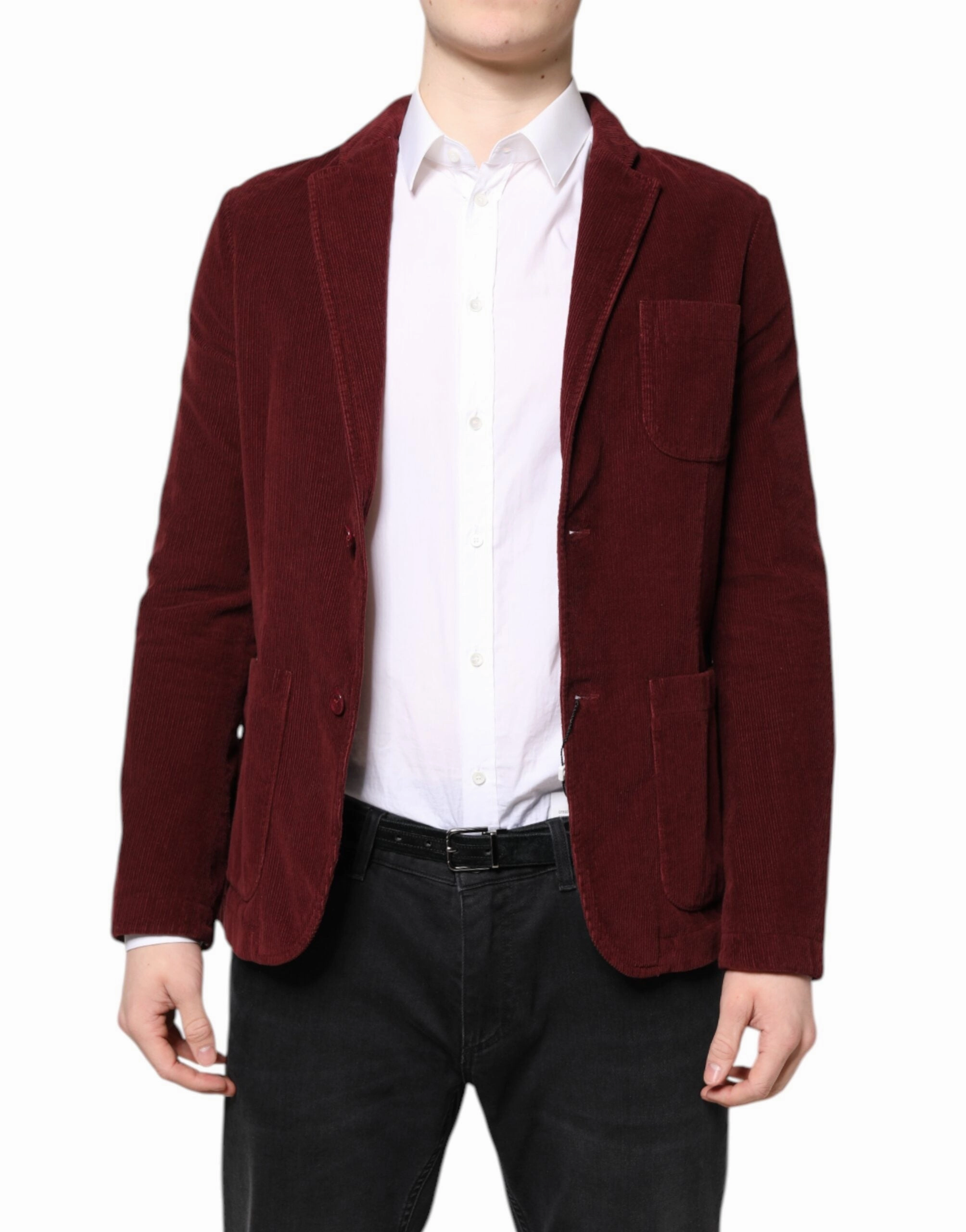 GF Ferre Corduroy Regular Fit Men Coat Blazer Men's Jacket