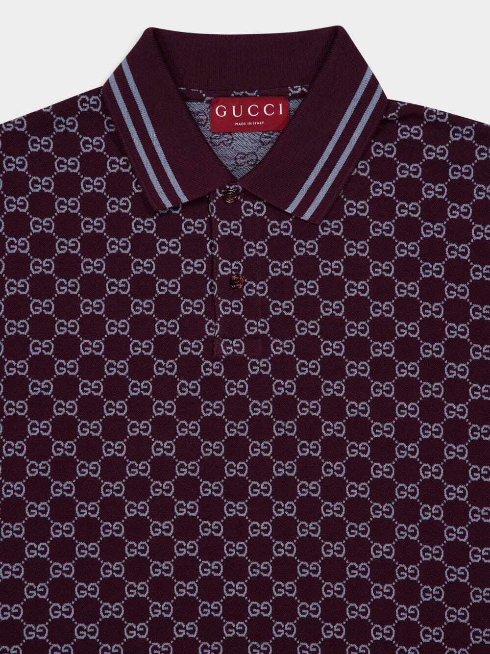 GG Cotton Jacquard Polo Shirt