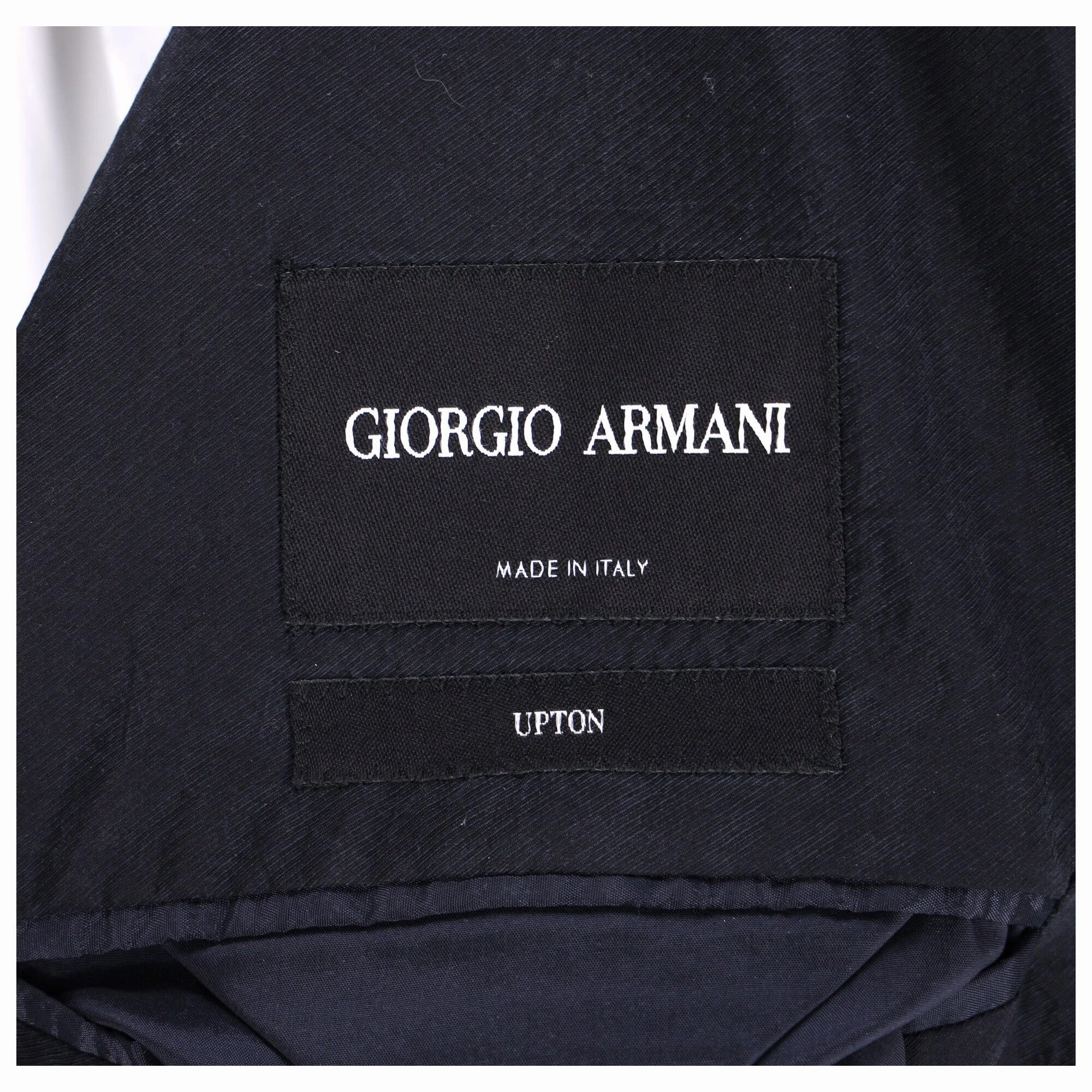 Giorgio Armani Blazer in Black Linen