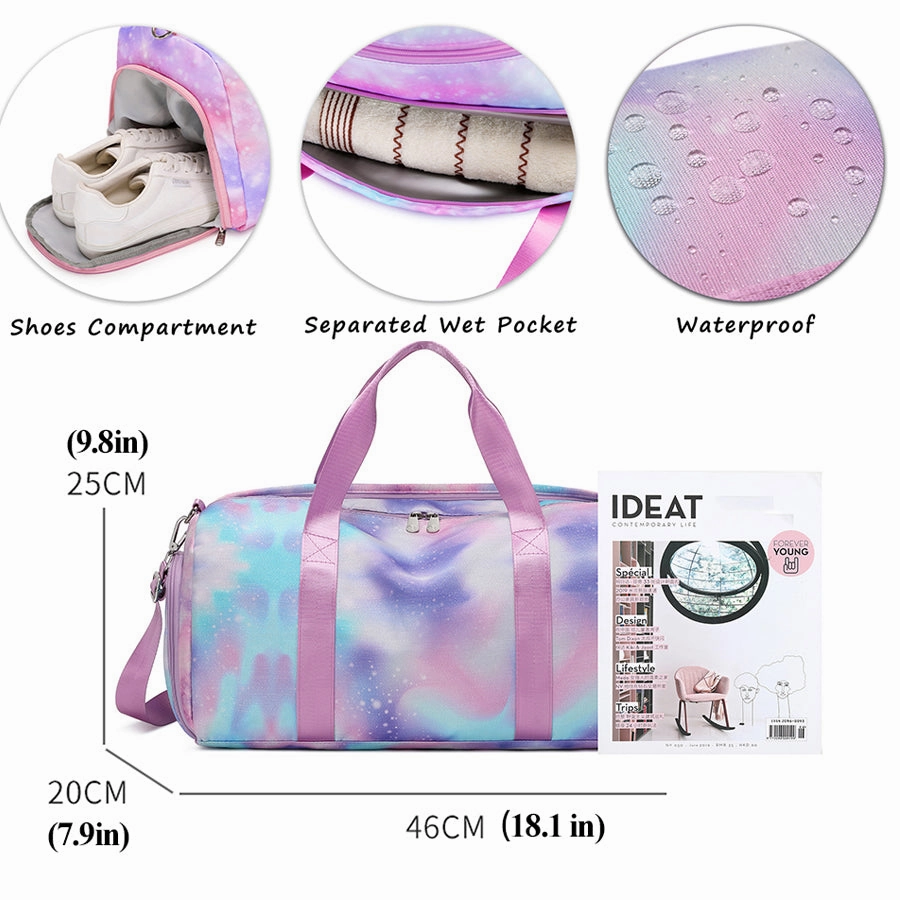 Glow-Up Tie-Dye Personalised Name Dance Bag