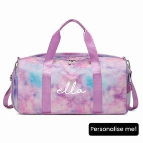 Glow-Up Tie-Dye Personalised Name Dance Bag Holiday Collection - holiday outfits clearance