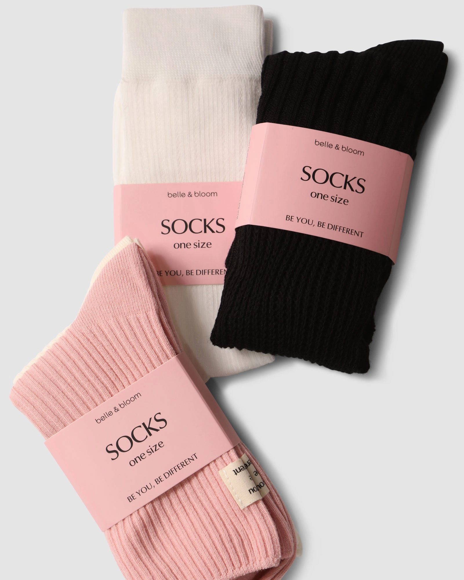 Go For It Classic Ribbed Socks