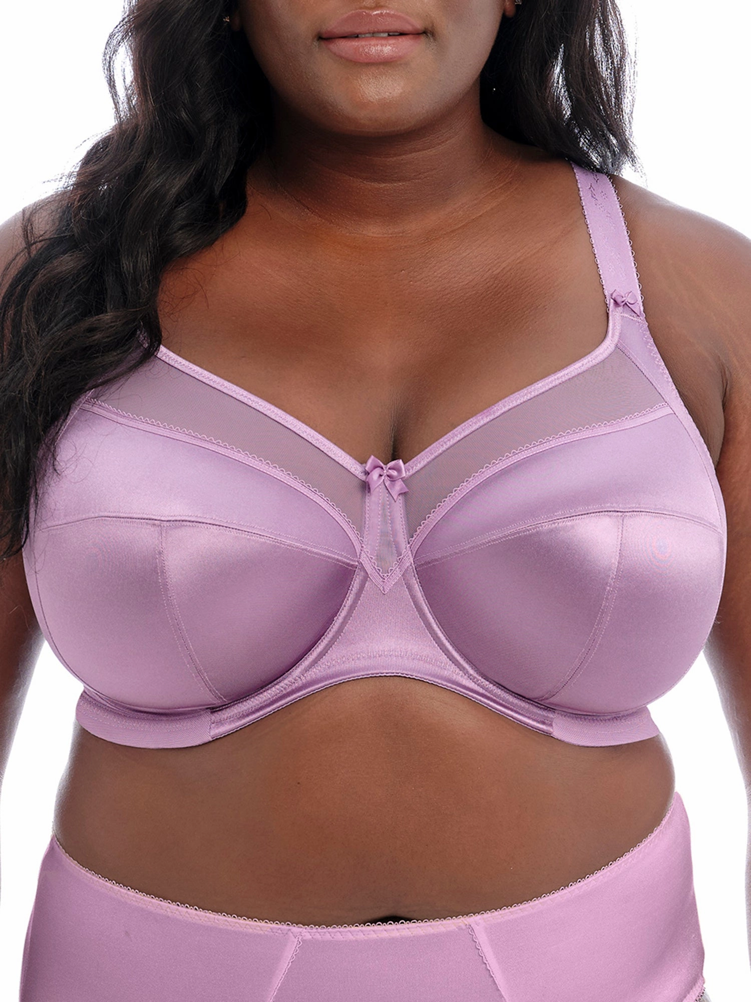 Goddess Women's Keira Satin Side Support Bra