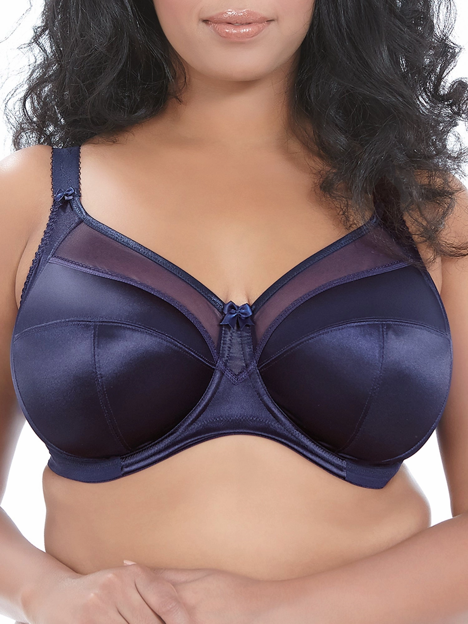 Goddess Women's Keira Satin Side Support Bra