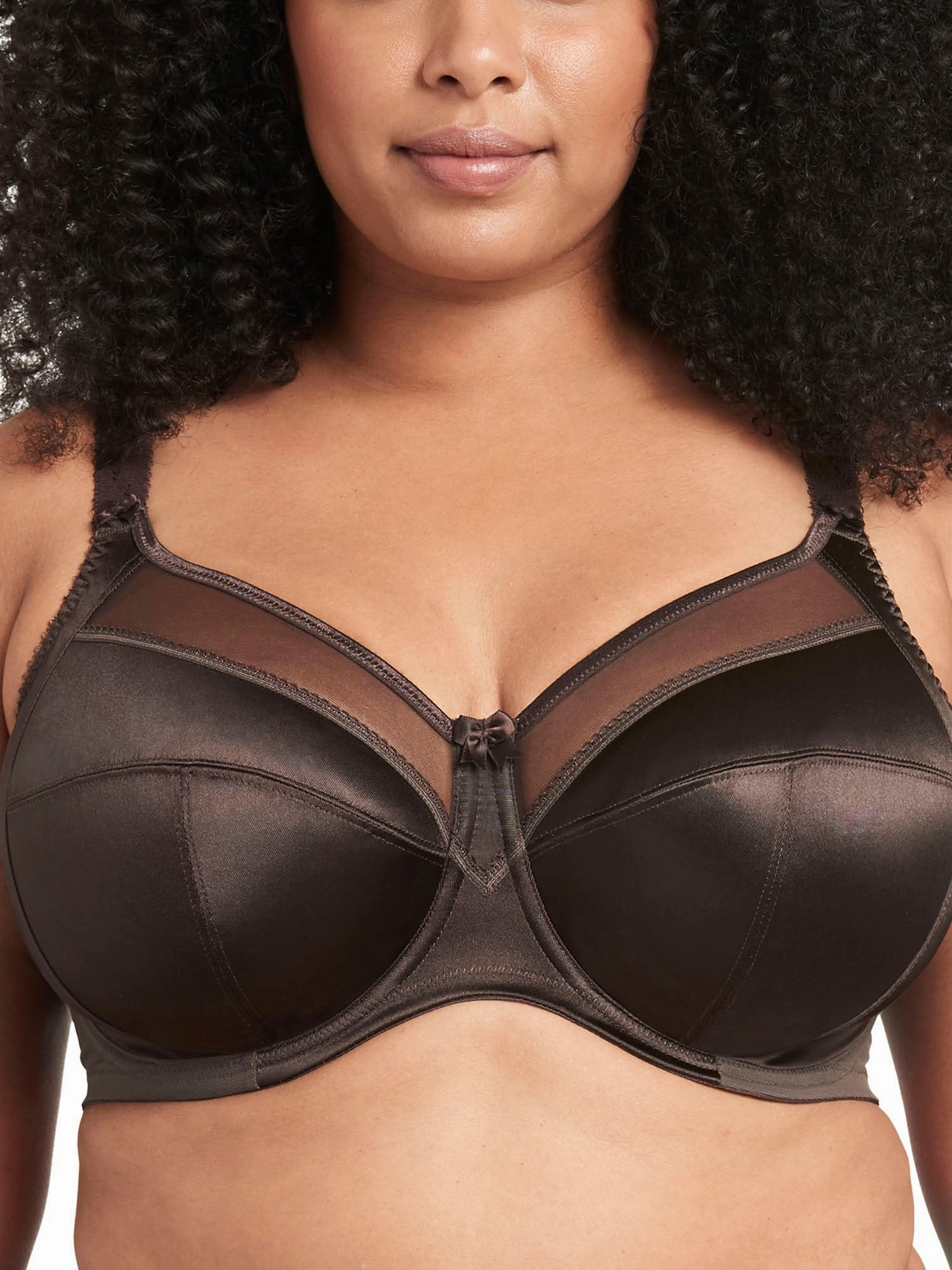 Goddess Women's Keira Satin Side Support Bra