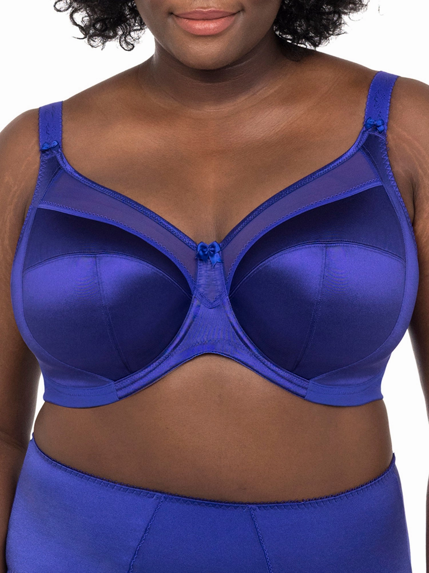 Goddess Women's Keira Satin Side Support Bra