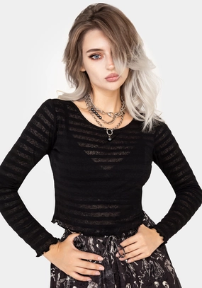 Gomez Striped Crop Tops Womens - women's blouses clearance