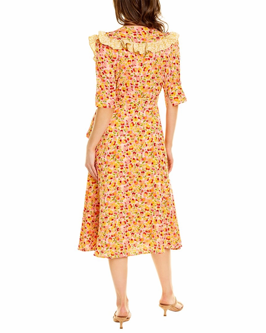 Gracia Tie-Waist Midi Dress