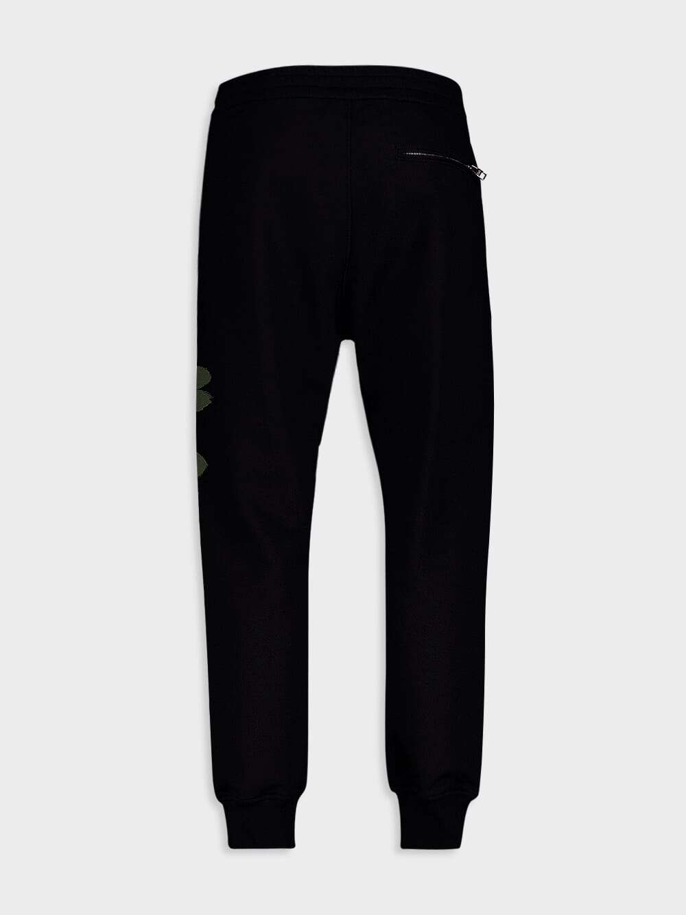 Graffiti-Print Cotton Track Pants