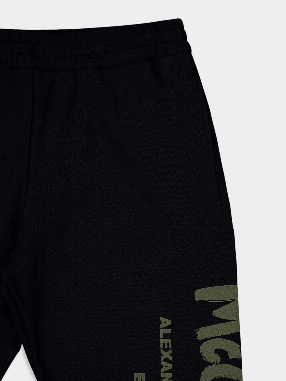 Graffiti-Print Cotton Track Pants