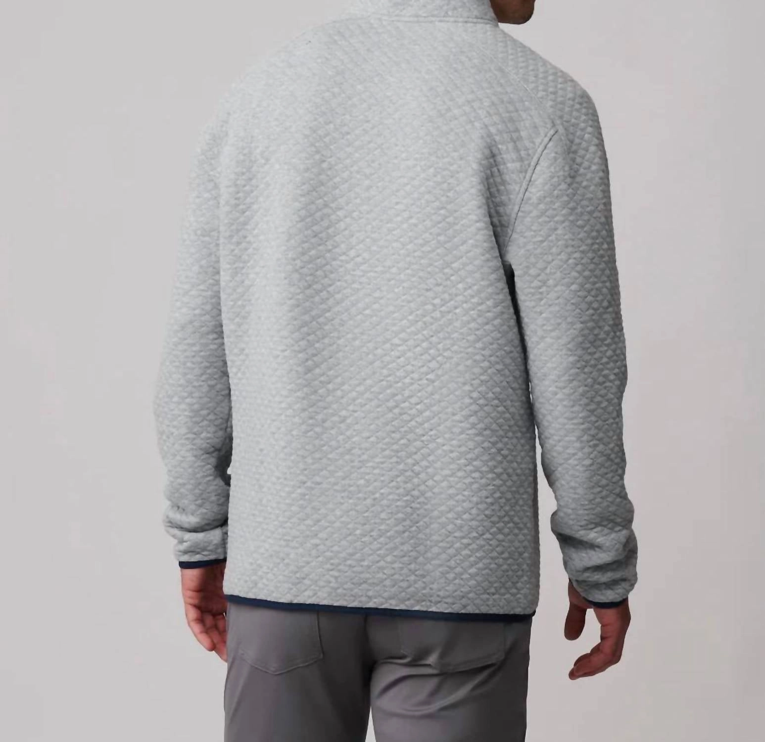 Gramercy Pullover In Heather Gray