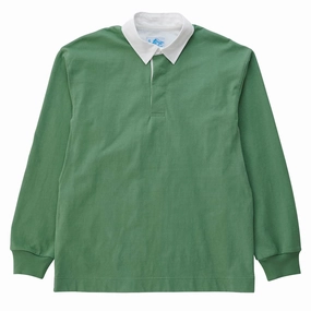 Gramicci Langdon Rugby Shirt Jungle mens t-shirts outlet