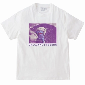 Gramicci Original Freedom T-Shirt White henley shirts online