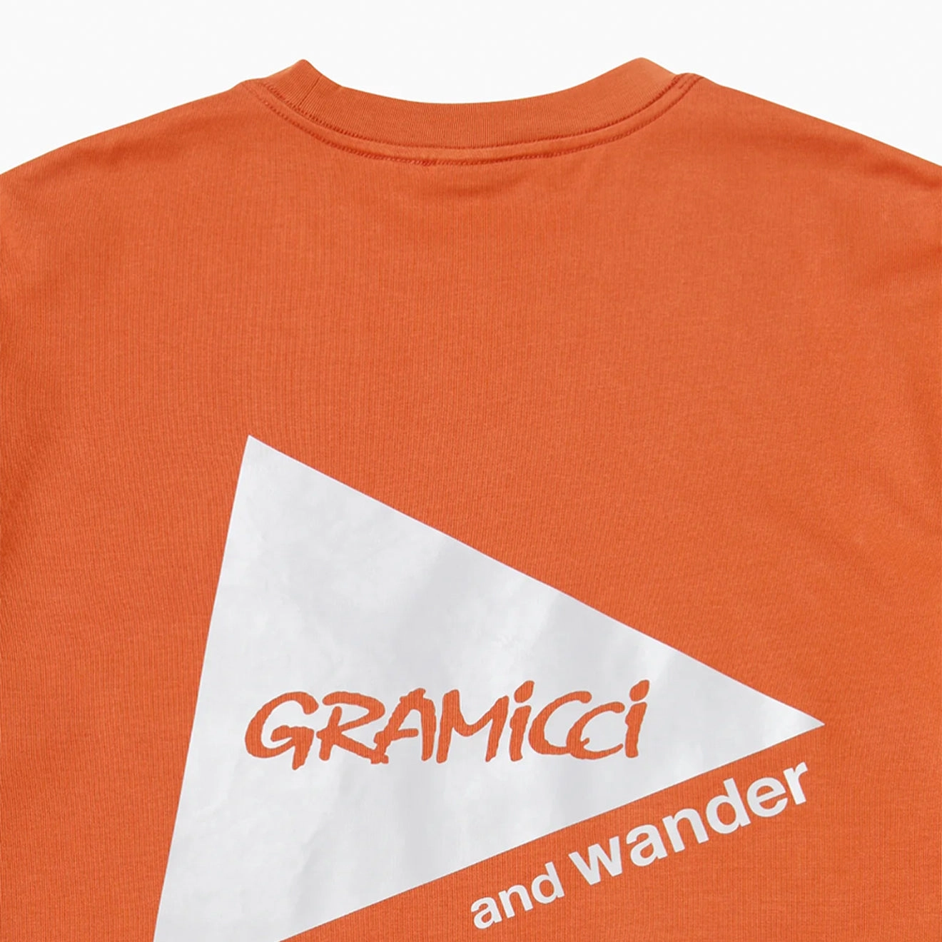 Gramicci x And Wander Backprint Tee Red