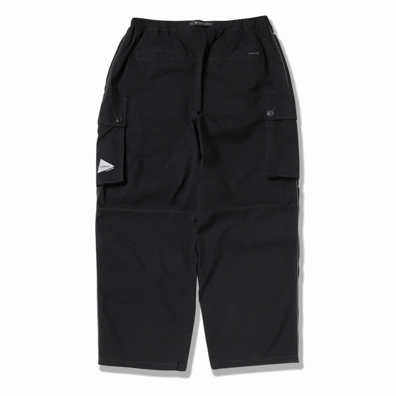 Gramicci x And Wander Military Wide Pant Black
